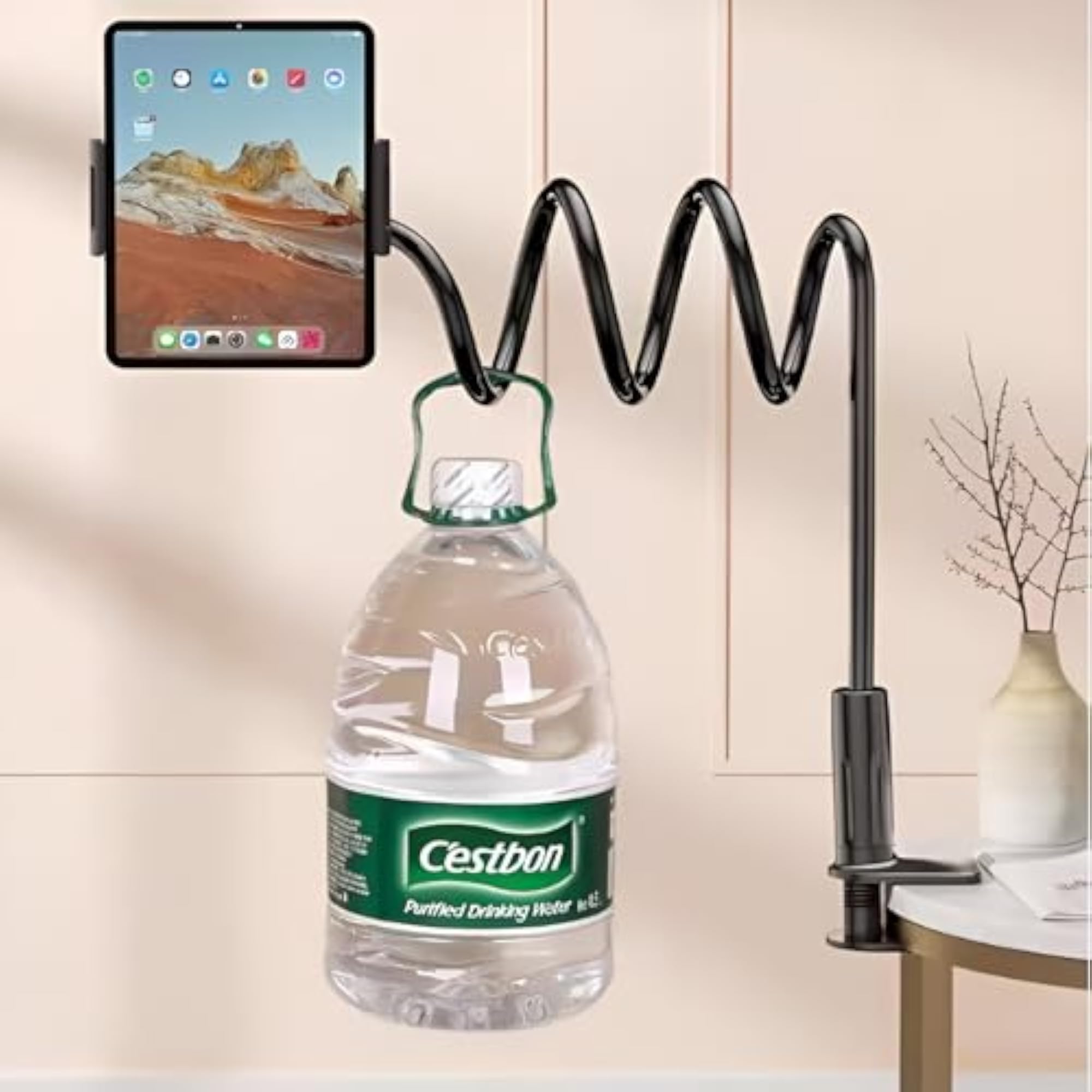 LikeStar Universal Flexible Long Arm Metal Lazy Mobile Holder Stand